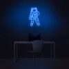 Astro orange neon visuals
