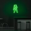Astro orange neon visuals