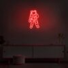 Astro orange neon visuals