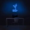 Bar orange neon visuals