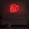 Palm red neon visuals