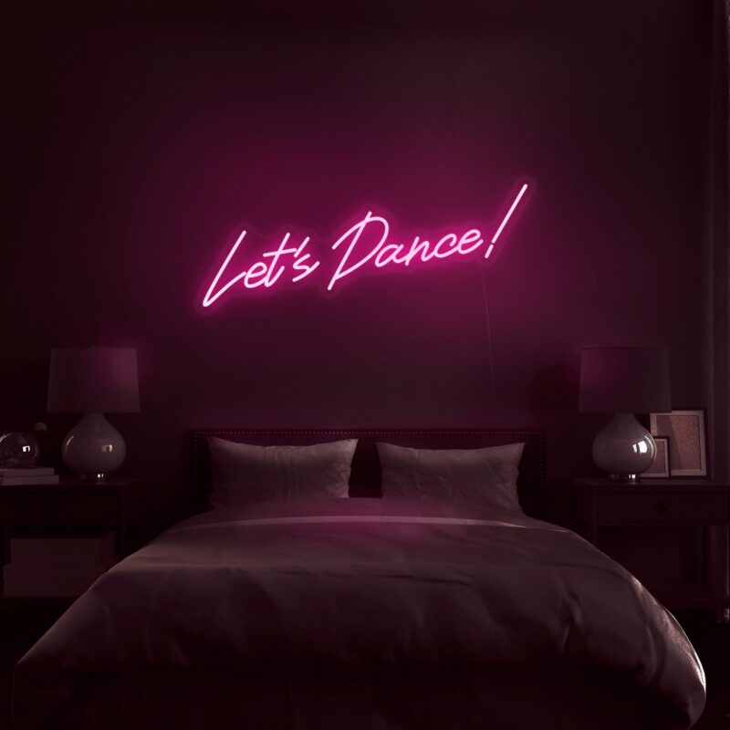 lets dance neon sign by neon visuals