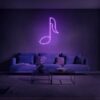 music neon sign