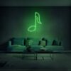 music neon sign