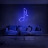 music neon sign