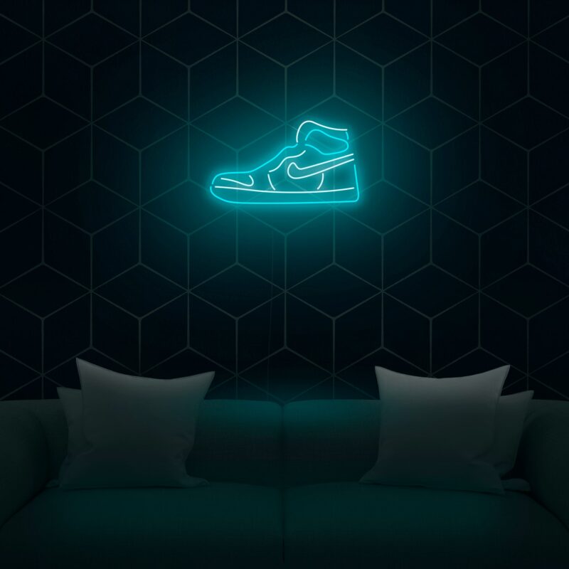 shoe sky neon visuals