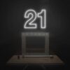 Number 21 Neon Sign - Image 7