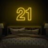 Number 21 Neon Sign - Image 8