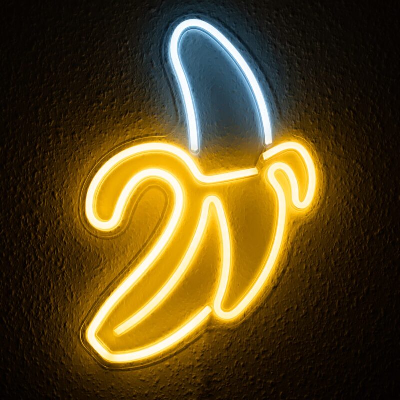 neon banana