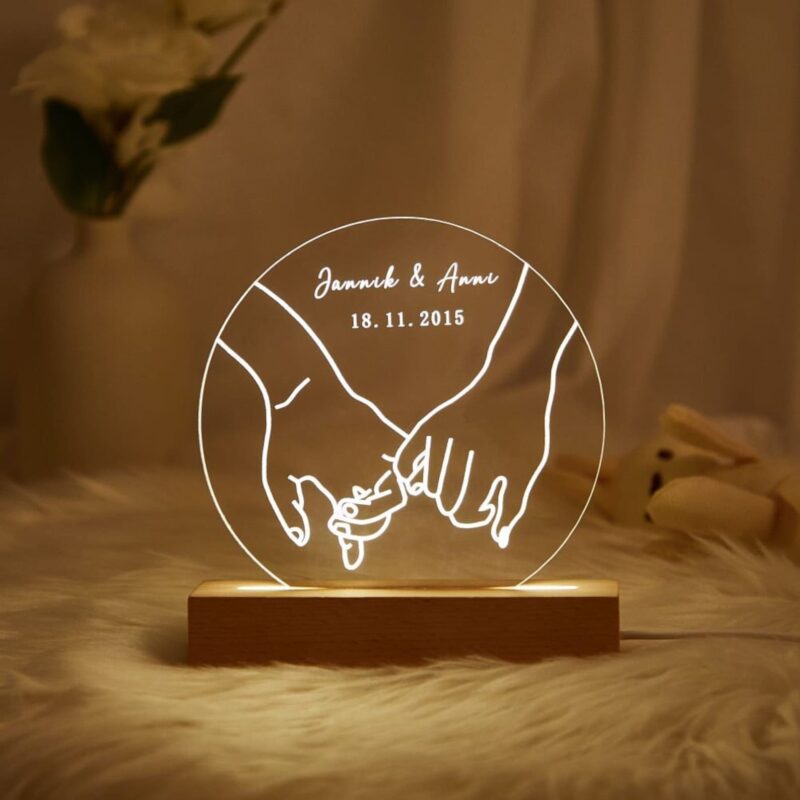 A Personalized 3D LED Lamp 4