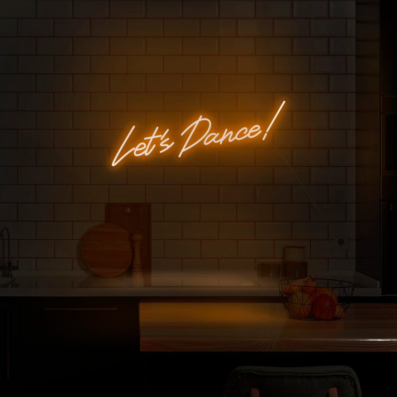 lets dance neon sign by neon visuals